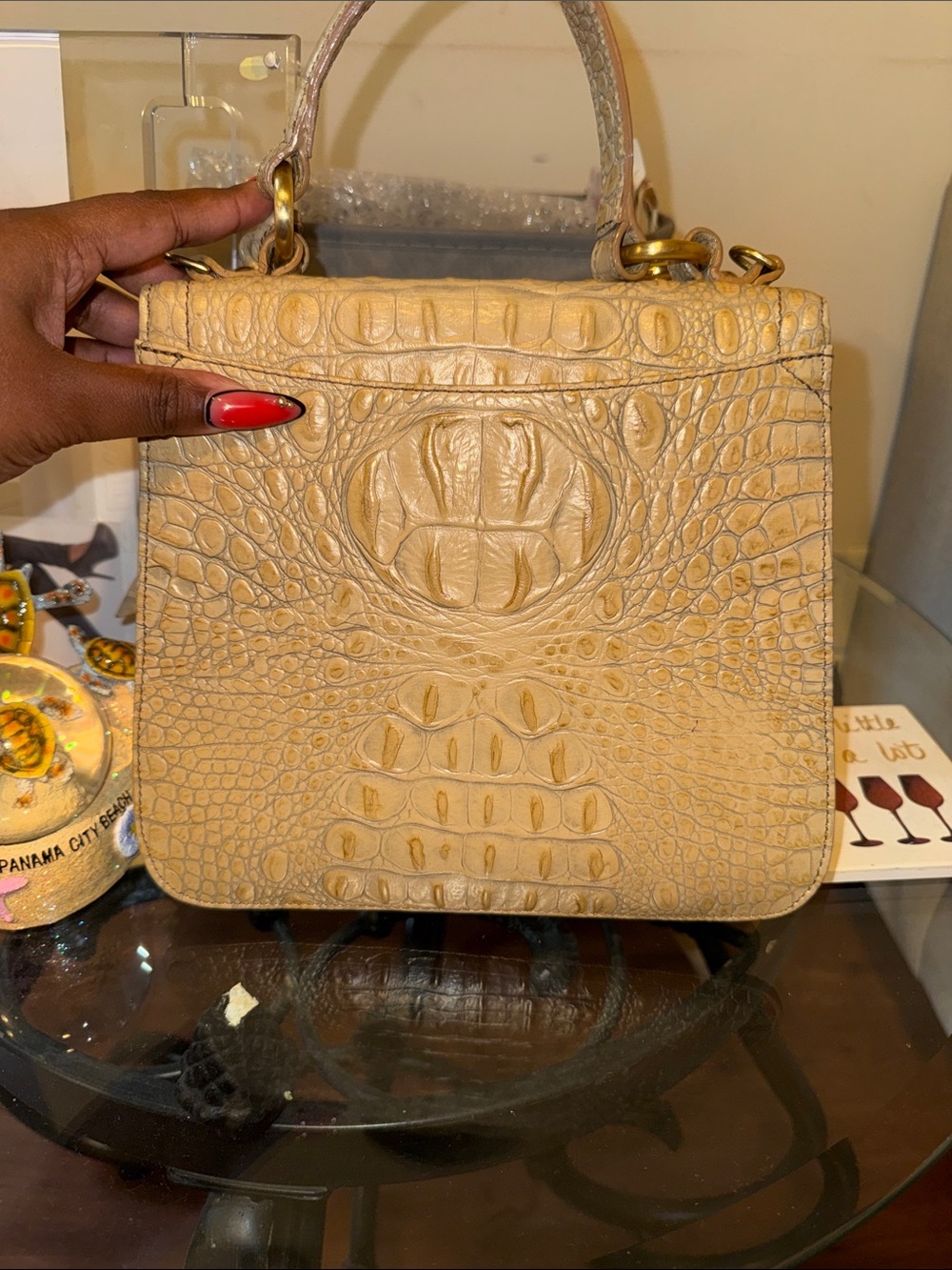 Brahmin Vittoria Rose Satchel - Picture 5 of 16